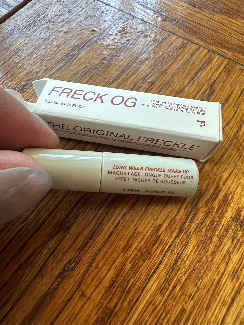 Freck Beauty The Original Freckle - Cream Box with Red Text - Picture 3 of 4